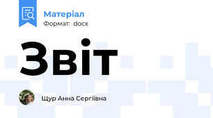 Звіт