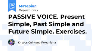 PASSIVE VOICE. Present Simple, Past Simple and Future Simple. Exercises.