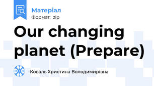 Our changing planet (Prepare)