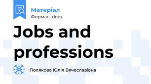 Jobs and professions