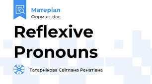 Reflexive Pronouns