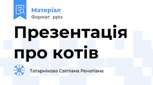 Презентація про котів