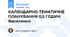 КАЛЕНДАРНО-ТЕМАТИЧНЕ ПЛАНУВАННЯ 0,5 ГОДИН Василенко