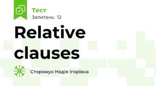 Relative clauses