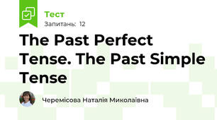 The Past Perfect Tense. The Past Simple Tense