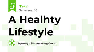 A Healhty Lifestyle
