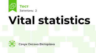 Vital statistics