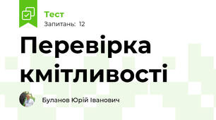 Перевірка кмітливості
