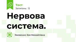 Нервова система.