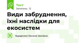 Види забруднення, їхні наслідки для екосистем