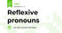 Reflexive pronouns