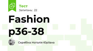 Fashion p36-38
