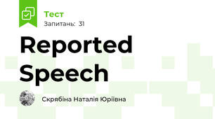 Reported Speech
