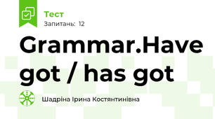 Grammar.Have got / has got
