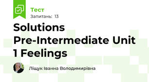 Solutions Pre-Intermediate Unit 1 Feelings