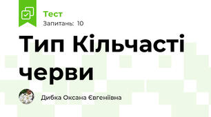 Тип Кільчасті черви