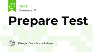 Prepare Test
