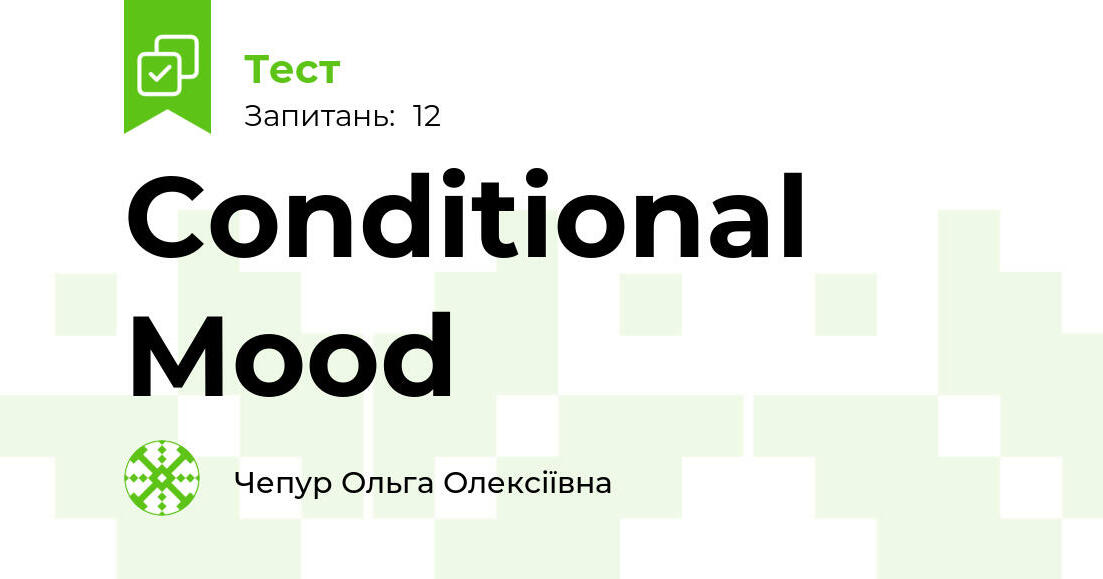 Conditional Mood