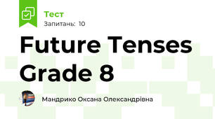 Future Tenses Grade 8