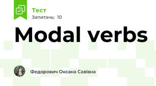 Modal verbs