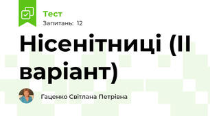 Нісенітниці (ІІ варіант)