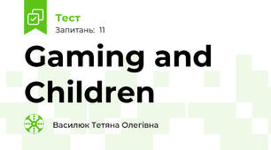 Gaming and Children