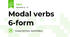 Modal verbs 6-form