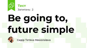 Be going to, future simple