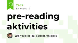 pre-reading aktivities 