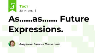 As......as....... Future Expressions.