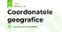 Coordonatele geografice