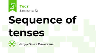Sequence of tenses