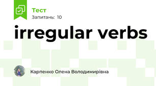 irregular verbs