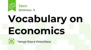 Vocabulary on Economics