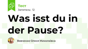 Was isst du in der Pause?
