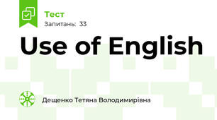 Use of English
