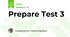 Prepare Test 3