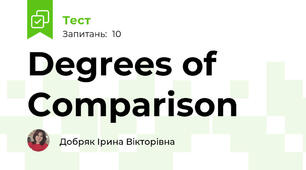Degrees of Comparison