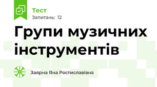 Групи музичних інструментів