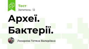 Археї. Бактерії.