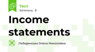 Income statements