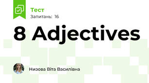 8 Adjectives