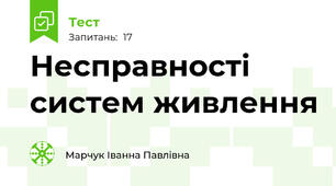 Несправності систем живлення