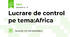 Lucrare de control pe tema:Africa