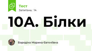 10А. Білки
