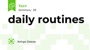 daily routines