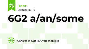 6G2 a/an/some