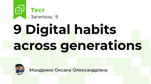 9 Digital habits across generations