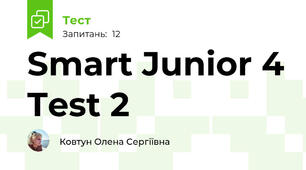 Smart Junior 4 Test 2