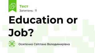 Education or Job?